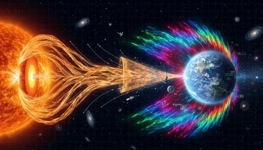 Солнечный удар по Земле: Магнитная буря 15 ноября 2025 года – полный прогноз и советы врачей