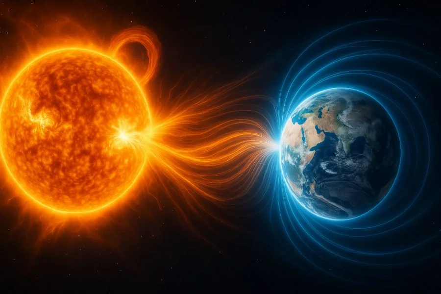 Магнитная буря сегодня, 30 декабря 2025 года: прогноз, характеристика дня и рекомендации врачей