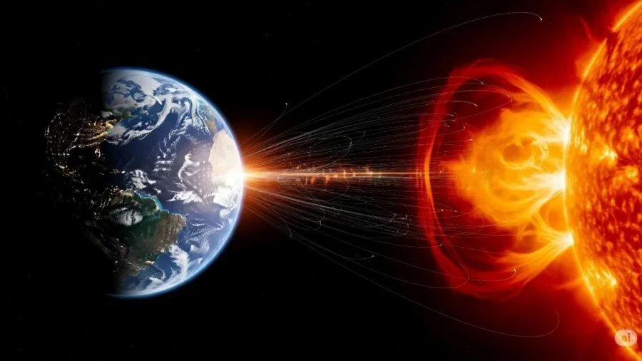 Магнитная буря 1 декабря 2025: космическая погода в первый день зимы и опасные даты месяца