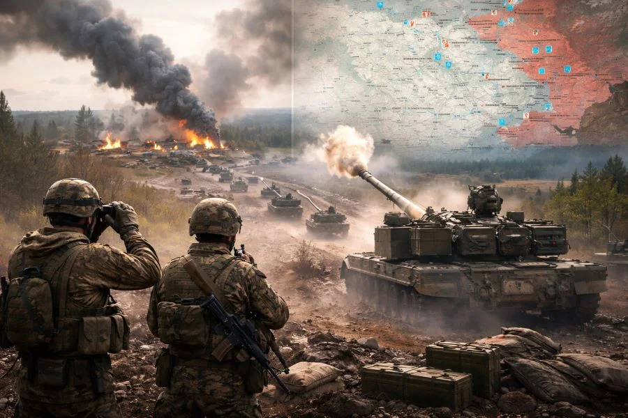 СВО: фронтовая пауза завершена — что происходит на линии боевого соприкосновения 13 апреля 2026 года. Карта боёв и свежая сводка