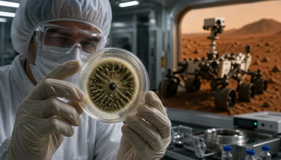 Грибы, способные выжить на Марсе: опасность для космонавтов или ключ к освоению космоса?