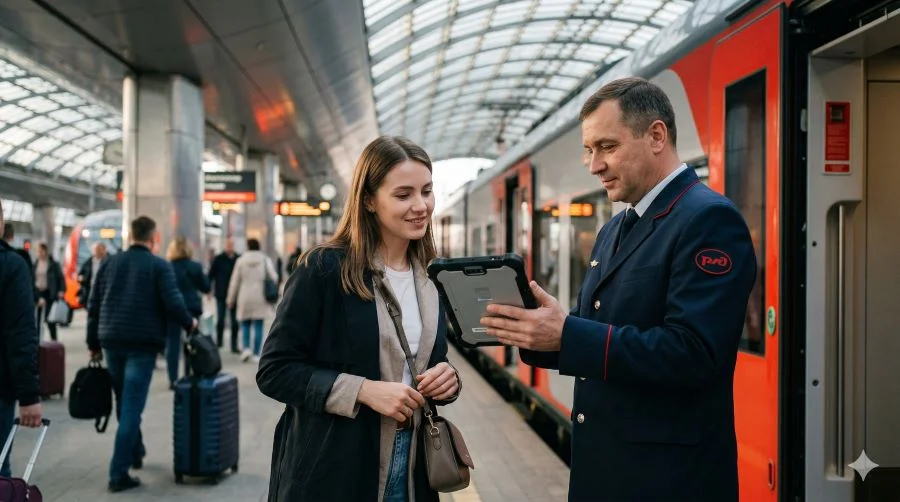 В поезда — без паспорта: в России тестируют биометрическую посадку