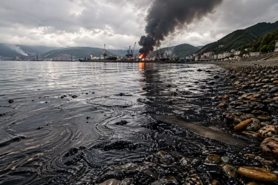 Туапсе под нефтяным дождем: насколько реальна угроза экологической катастрофы?