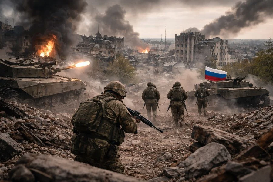 Ситуация в Купянске на 11.04.2026: зачистка кварталов и наступление на флангах