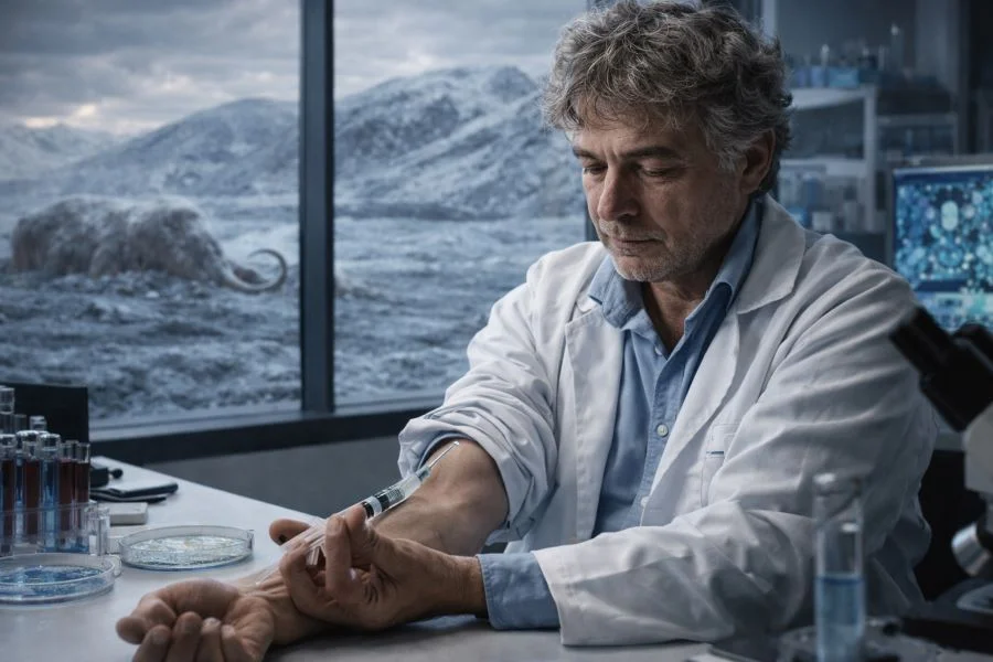 Эликсир бессмертия из вечной мерзлоты: зачем русский ученый ввел себе бактерию, которой 3 миллиона лет?