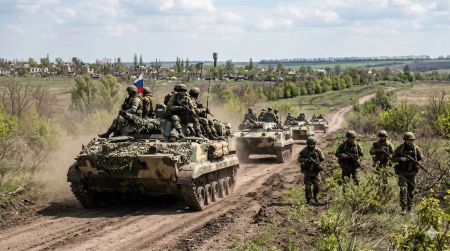 Свежая сводка СВО Юрия Подоляки на утро 09.05.2026: Продвижение к Покровску, охват Константиновки и бои на севере, карта боевых действий, последние новости с фронта
