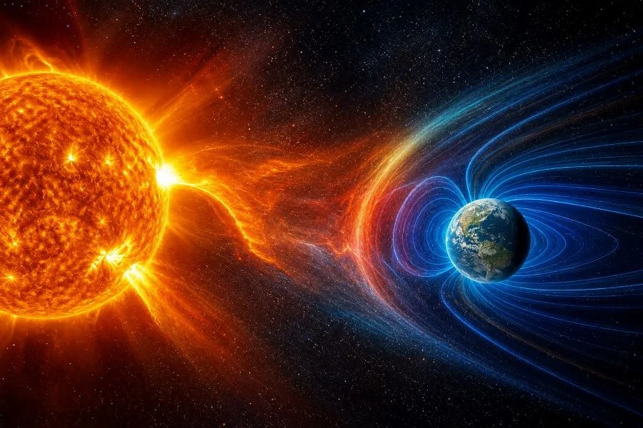 Магнитная буря 6 мая 2026 года: Землю накрыли 4-балльные геоатаки — подробный прогноз и советы врачей