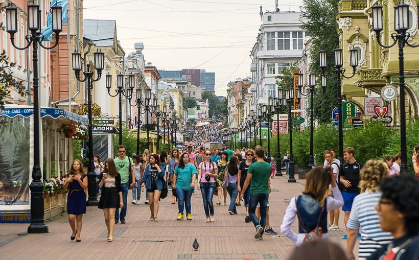 Население России увеличилось со времён распада СССР