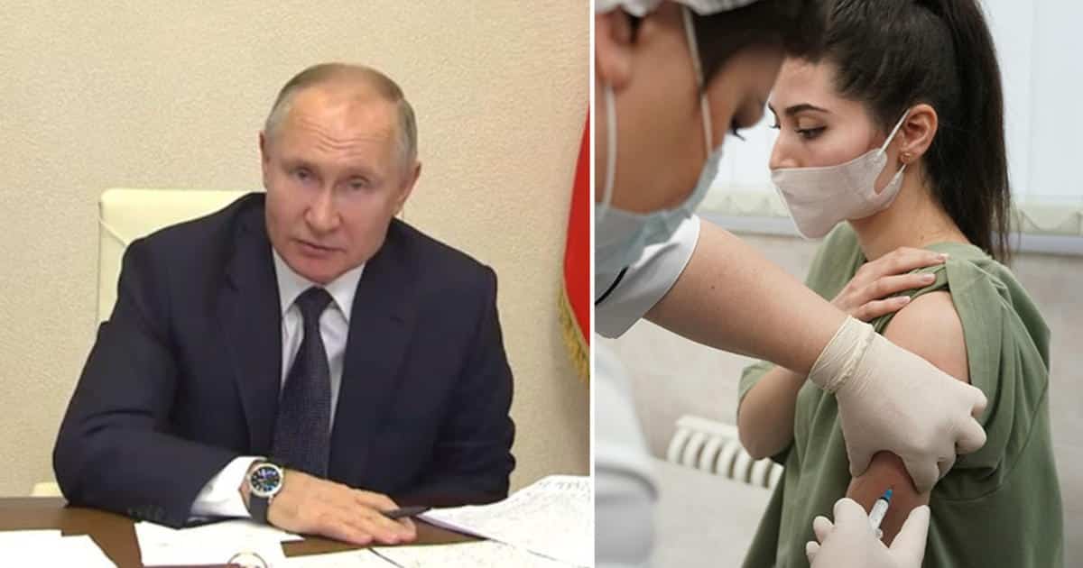 Путин объявит, когда сделает прививку от коронавируса, заявили в Кремле