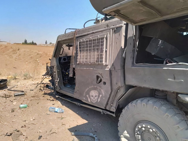 В Сирии боевики напали на бронеавтомобиль российских военных: есть пострадавшие