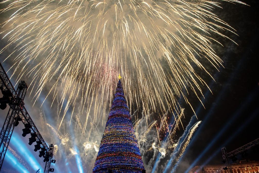 Салют в Москве на Новый год обещает быть незабываемым