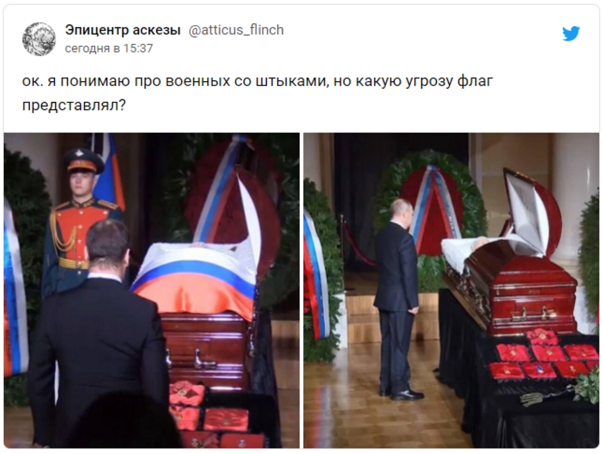 О постановочных прощаниях с Владимиром Жириновским сообщили СМИ