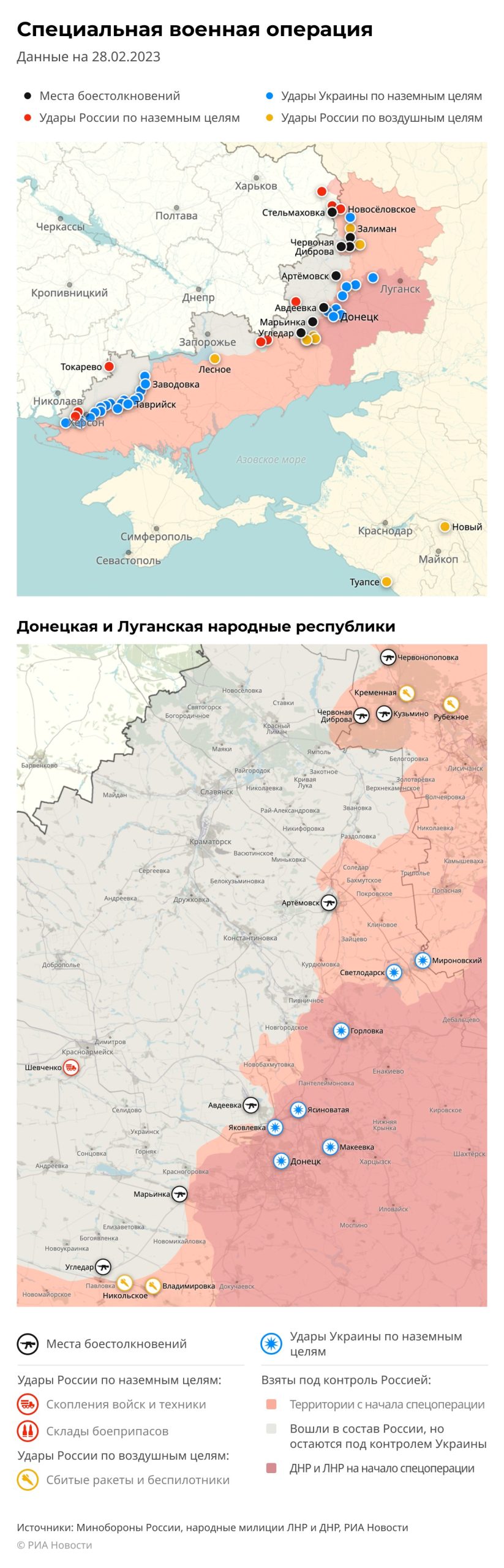 Агония ВСУ в Артёмовске (Бахмуте): последние новости военной спецоперации на Украине на сегодня 1 марта 2023 года
